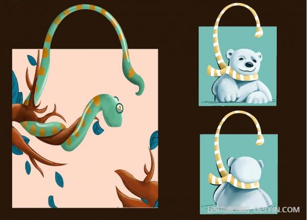 創(chuàng)意卡通手提袋印刷  第2張 創(chuàng)意卡通手提袋印刷  第2張