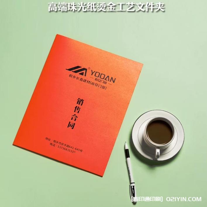 高檔企業(yè)標(biāo)書(shū)封套印刷